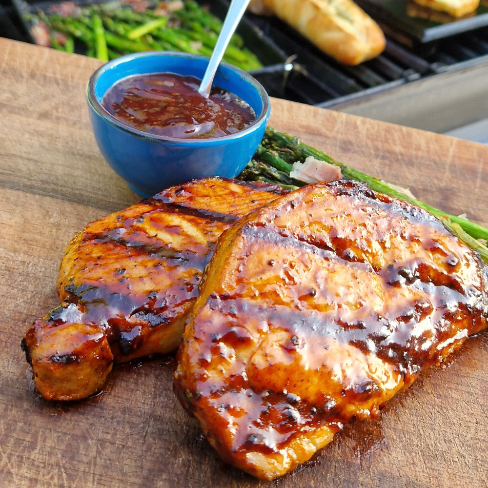 BBQ-Sauce mit Brombeere